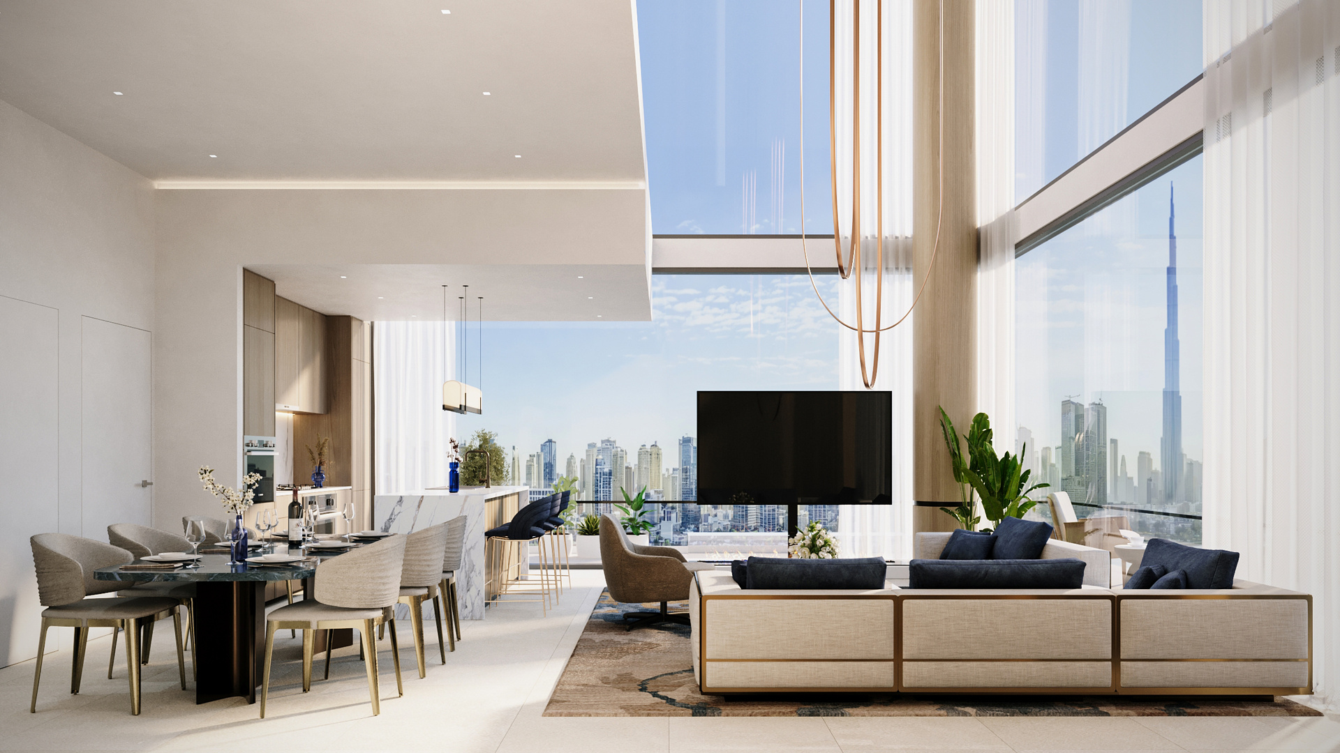 CAS VISTA BED DUPLEX LIVING DINING C 