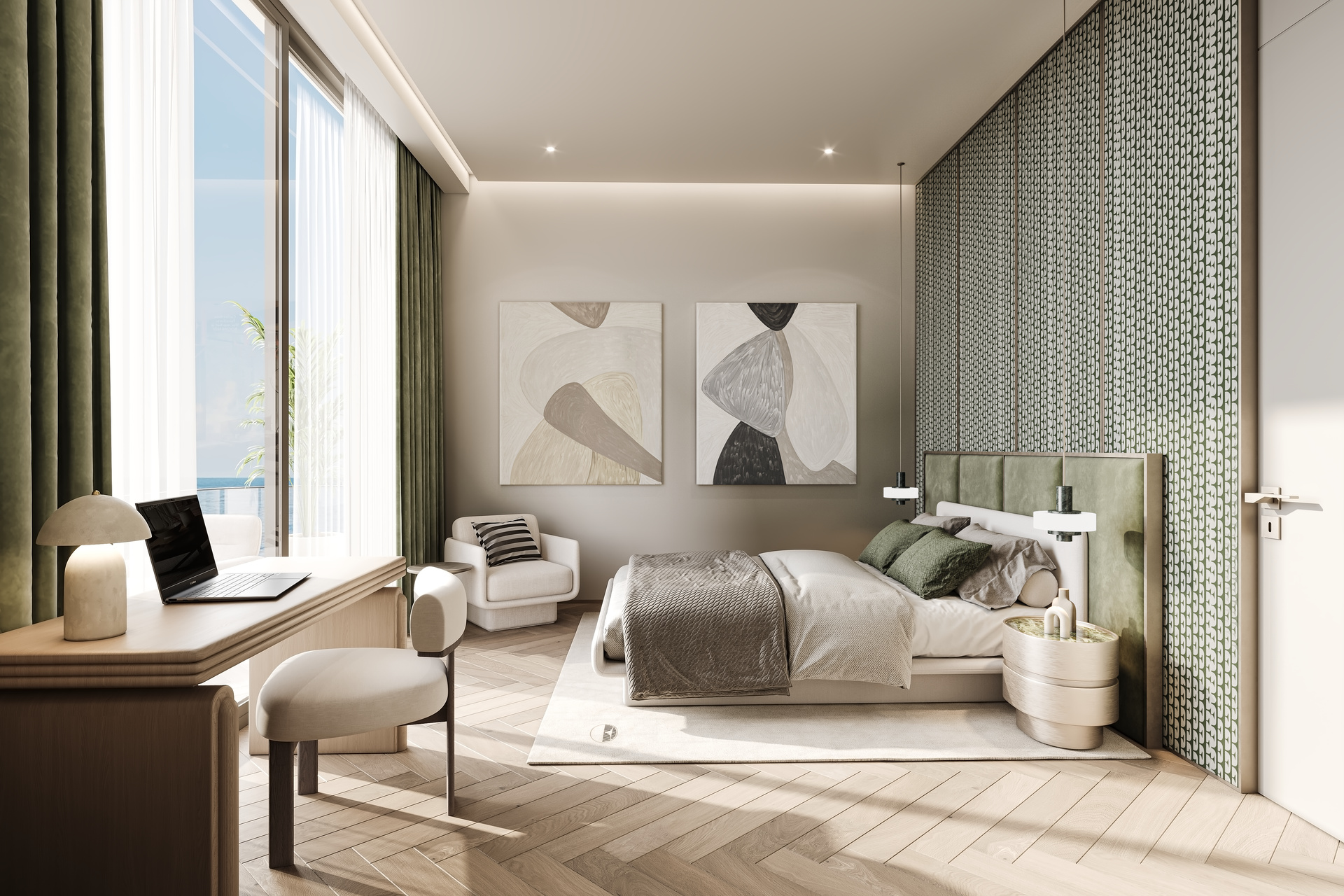 TH Master Bedroom 