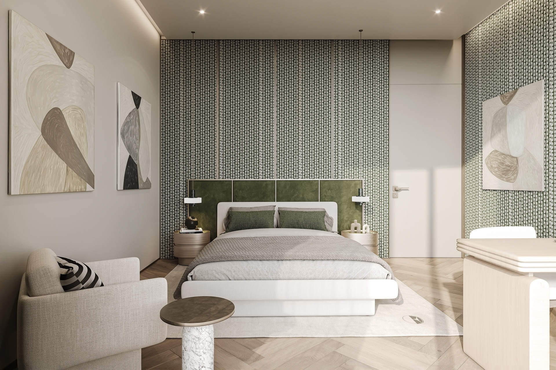 TH Master Bedroom 